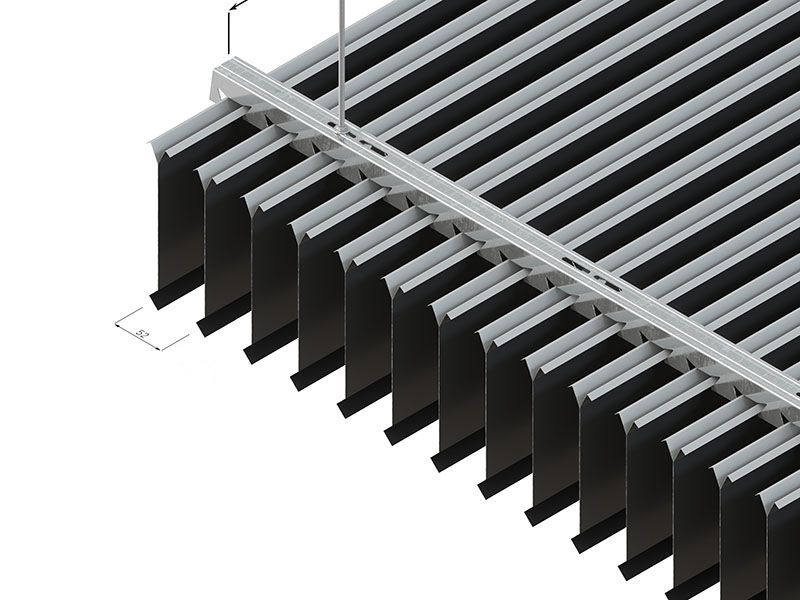 3D schéma kraft podhledu plate shaped rail