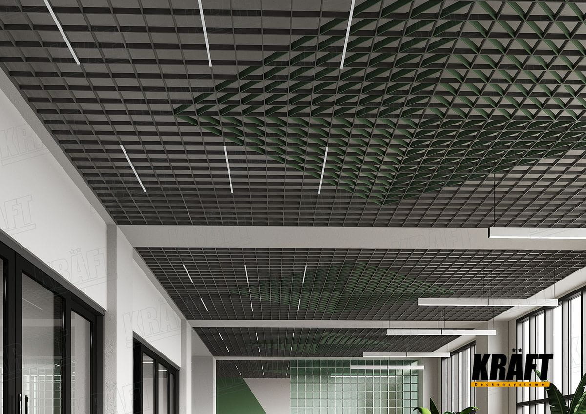 vložené prvky rozčleňující podhled 2